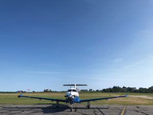 PC-12 at Block Island, RI